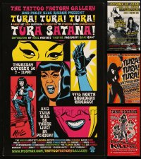 9s264 LOT OF 16 TURA SATANA ITEMS 2000s great images of the sexy Russ Meyer star!
