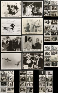 9s338 LOT OF 60 8X10 STILLS 1960s-1970s great scenes from a variety of different movies!