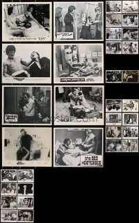 9s351 LOT OF 49 8X10 STILLS 1970s great scenes from a variety of different movies!