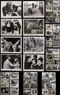 9s315 LOT OF 76 8X10 STILLS 1960s-1970s great scenes from a variety of different movies!