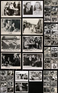 9s327 LOT OF 67 8X10 STILLS 1960s-1970s great scenes from a variety of different movies!