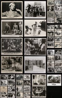 9s330 LOT OF 65 8X10 STILLS 1960s-1970s great scenes from a variety of different movies!