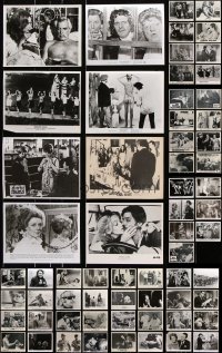 9s333 LOT OF 63 8X10 STILLS 1960s-1970s great scenes from a variety of different movies!