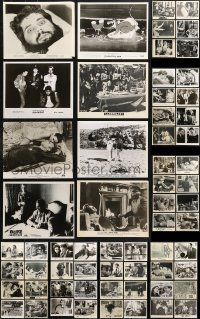 9s312 LOT OF 78 8X10 STILLS 1960s-1970s great scenes from a variety of different movies!