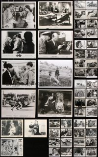 9s316 LOT OF 75 8X10 STILLS 1960s-1970s great scenes from a variety of different movies!