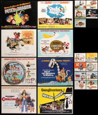 9s171 LOT OF 21 WALT DISNEY TITLE CARDS 1970s great images from a variety of different movies!