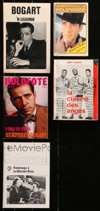 9s111 LOT OF 5 NON-U.S. MAGAZINES WITH HUMPHREY BOGART COVERS 1960s-2010s great images & articles!