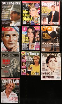 9s101 LOT OF 10 MAGAZINES 1980s-2010s filled with great images & articles, most movie related!