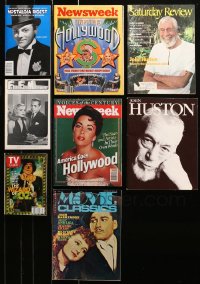 9s105 LOT OF 8 MAGAZINES 1970s-2010s includes great movie covers, images & articles!