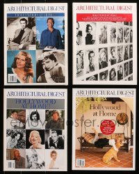 9s115 LOT OF 4 ARCHITECTURAL DIGEST HOLLYWOOD AT HOME MAGAZINES 1990s-2000s cool images & articles!
