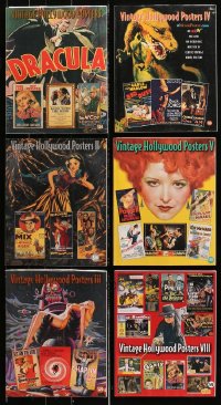 9s094 LOT OF 6 VINTAGE HOLLYWOOD POSTERS AUCTION CATALOGS 1990s-2000s filled with color images!