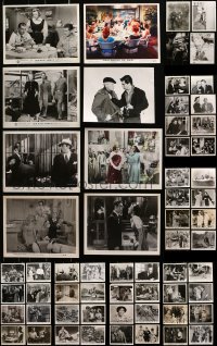9s326 LOT OF 68 1940S-50S 8X10 STILLS 1940s-1950s scenes from a variety of different movies!