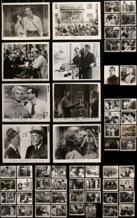 9s329 LOT OF 66 1940S-50S 8X10 STILLS 1940s-1950s scenes from a variety of different movies!