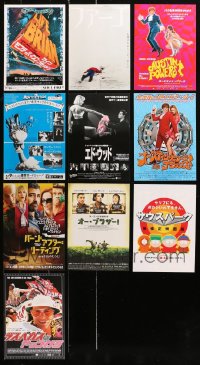 9s256 LOT OF 10 JAPANESE CHIRASHI POSTERS OF COMEDY MOVIES 1990s-2000s a variety of great images!