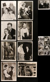 9s385 LOT OF 17 1930S 8X10 STILLS 1930s great scenes from a variety of different movies!