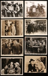 9s383 LOT OF 18 1930S WESTERN 8X10 STILLS 1930s great scenes from a variety of cowboy movies!