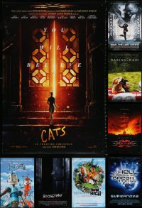 9s532 LOT OF 11 UNFOLDED DOUBLE-SIDED 27X40 ONE-SHEETS 2010s a variety of cool movie images!