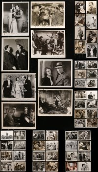 9s335 LOT OF 62 1930S-50S 8X10 STILLS 1930s-1950s scenes from a variety of different movies!
