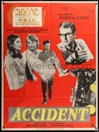 9t532 ACCIDENT French 1p 1967 directed by Joseph Losey, written by Harold Pinter, Dirk Bogarde