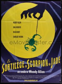 9t604 CURSE OF THE JADE SCORPION French 1p 2001 Woody Allen mystery, cool silhouette art!