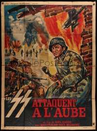 9t617 DESANT NA DRVAR French 1p 1965 different Belinsky art of Nazi SS soldiers attacking!