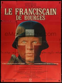 9t666 FRANCISCAN OF BOURGES French 1p 1969 Hardy Kruger in World War II, cool Charles Rau art!