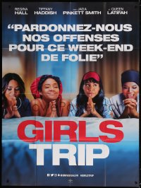 9t684 GIRLS TRIP French 1p 2017 Regina Hall, Tiffany Haddish, Jada Pinkett Smith, Queen Latifah!