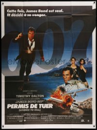 9t770 LICENCE TO KILL French 1p 1989 Timothy Dalton as James Bond 007, he's out for revenge!