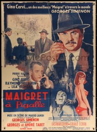 9t791 MAIGRET AT THE PIGALLE French 1p 1967 Mario Landi's Maigret a Pigalle, Georges Simenon