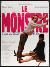 9t812 MONSTER French 1p 1995 star/director Roberto Benigni, Nicoletta Braschi