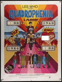 9t863 QUADROPHENIA French 1p 1980 The Who & Sting, English rock & roll, different Kalki art!