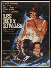 9t949 TIME OF INDIFFERENCE French 1p 1967 Mascii art of sexy Claudia Cardinale, Rod Steiger & cast!