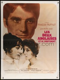 9t961 TWO ENGLISH GIRLS French 1p 1971 Francois Truffaut directed, Jean-Pierre Leaud, Landi art!