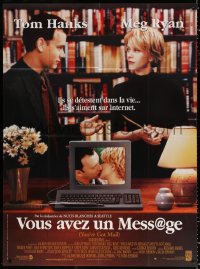 9t998 YOU'VE GOT MAIL French 1p 1999 Tom Hanks & Meg Ryan meet on the internet, different image!