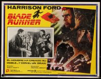9t337 BLADE RUNNER Mexican LC 1982 Harrison Ford & Joanna Cassidy with snake, Ridley Scott!