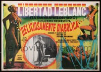 9t367 DELICIOUSLY AMORAL Mexican LC 1969 Deliciosamente Amoral, super sexy Libertad Leblanc!