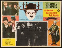 9t390 FUNNIEST MAN IN THE WORLD Mexican LC 1967 many great images of Charlie Chaplin!