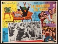 9t404 HONEYMOON MACHINE Mexican LC 1962 young Steve McQueen has a way to cheat the casino!