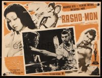 9t462 RASHOMON Mexican LC 1952 Akira Kurosawa Japanese classic starring Toshiro Mifune!