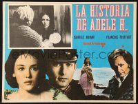 9t491 STORY OF ADELE H. Mexican LC 1975 Francois Truffaut's L'Histoire d'Adele H., Isabelle Adjani