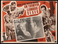 9t493 STREETCAR NAMED DESIRE Mexican LC R1950s Karl Malden & Vivien Leigh, Elia Kazan classic!