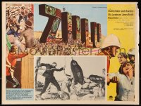 9t525 ZULU Mexican LC 1965 Stanley Baker & Michael Caine classic, gruesome battle scene!