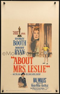 9t008 ABOUT MRS. LESLIE WC 1954 Shirley Booth, Robert Ryan, the man she never quite married!