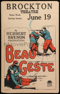 9t017 BEAU GESTE WC 1926 completely different art of French Foreign Legion soldiers at war, rare!