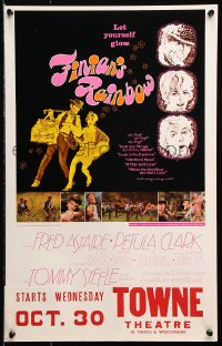 9t049 FINIAN'S RAINBOW WC 1968 Fred Astaire, Petula Clark, directed by Francis Ford Coppola!