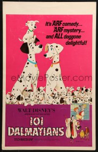 9t106 ONE HUNDRED & ONE DALMATIANS WC R1969 most classic Walt Disney canine family cartoon!