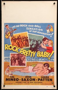 9t140 ROCK PRETTY BABY WC 1957 Sal Mineo, it's the rock 'n roll sensation of our generation!