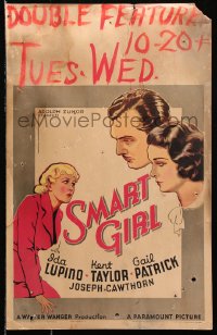 9t183 SMART GIRL WC 1935 art of pretty Ida Lupino, Kent Taylor & Gail Patrick!
