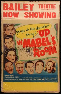 9t248 UP IN MABEL'S ROOM WC 1944 Marjorie Reynolds, Dennis O'Keefe, Gail Patrick & top cast!