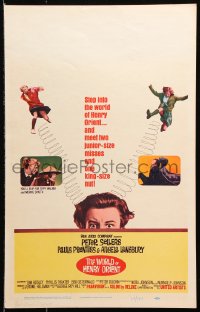 9t280 WORLD OF HENRY ORIENT WC 1964 wacky Peter Sellers, Paula Prentiss, Angela Lansbury